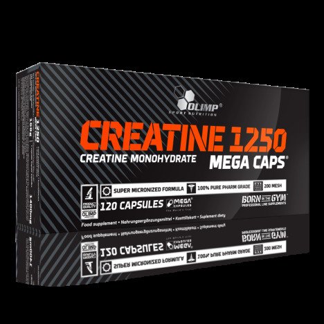 Creatine Mega Caps 1250, 120 Capsule